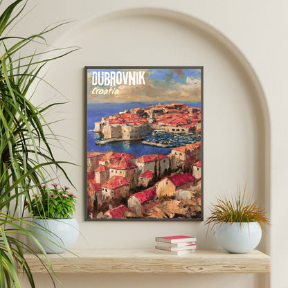 Affiche "Dubrovnik - Croatia"