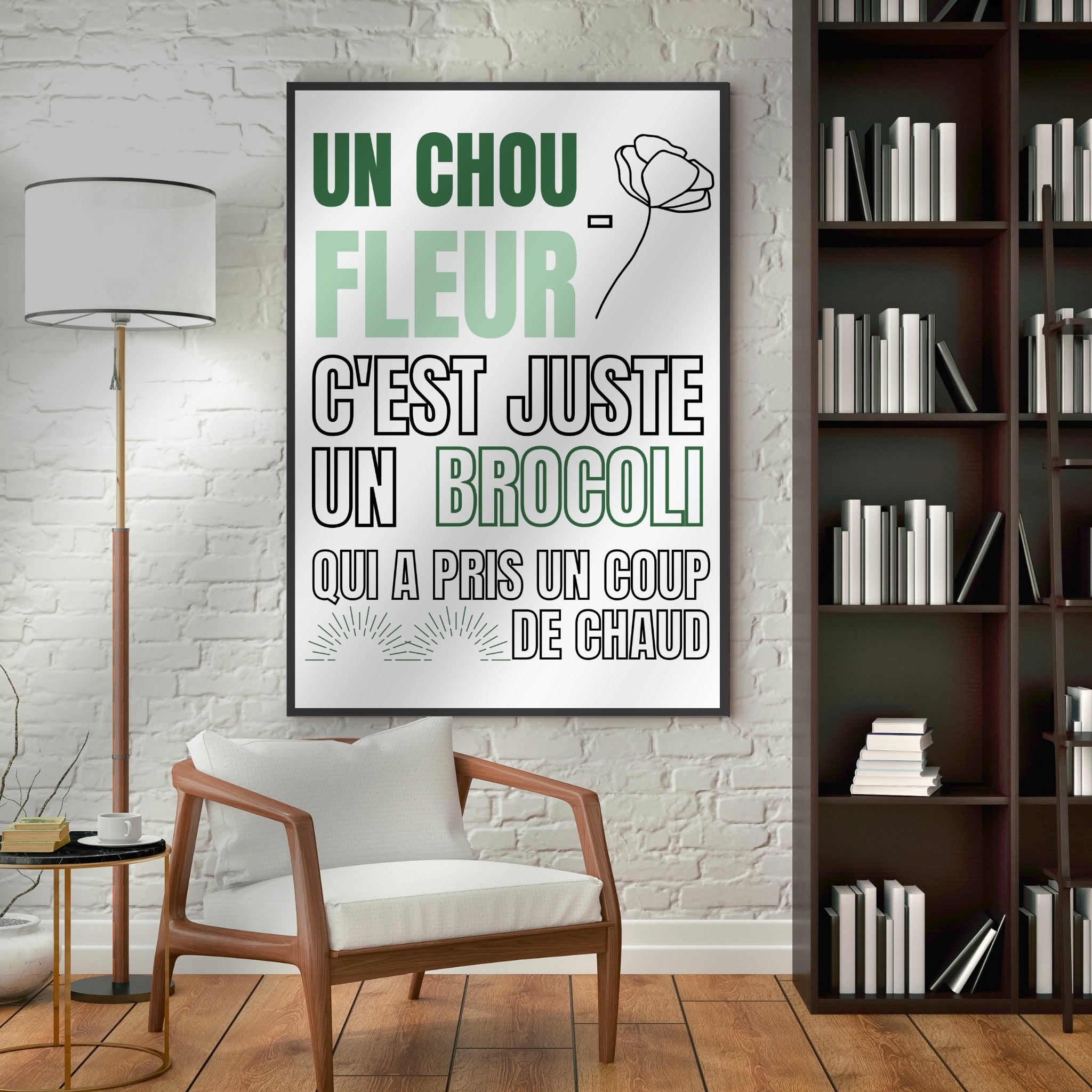 Affiche "Brocoli"