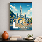 Affiche Lourdes