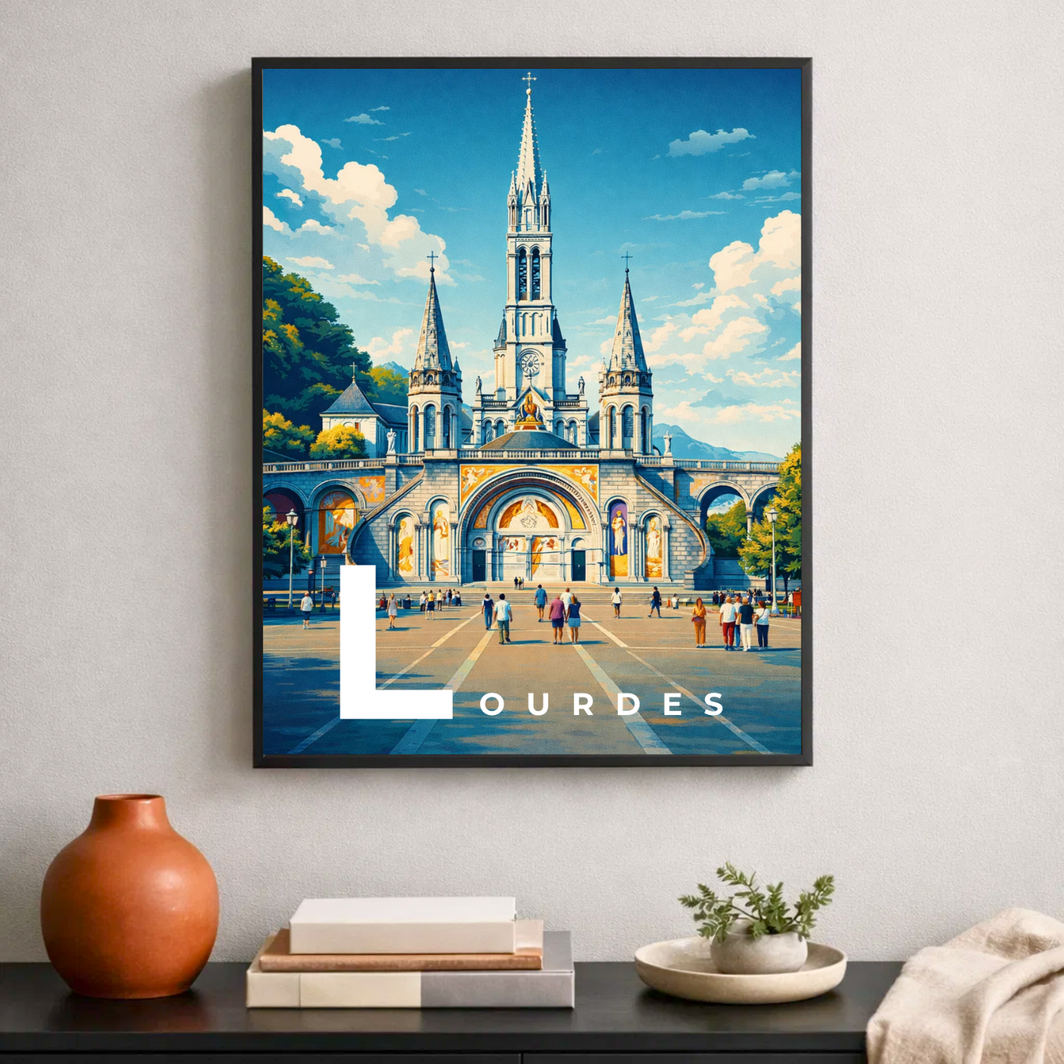 Affiche Lourdes