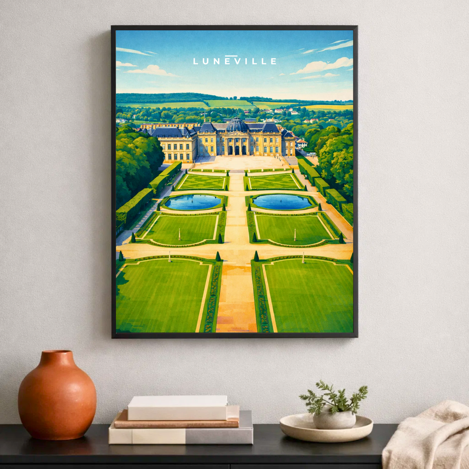 Affiche Lunéville
