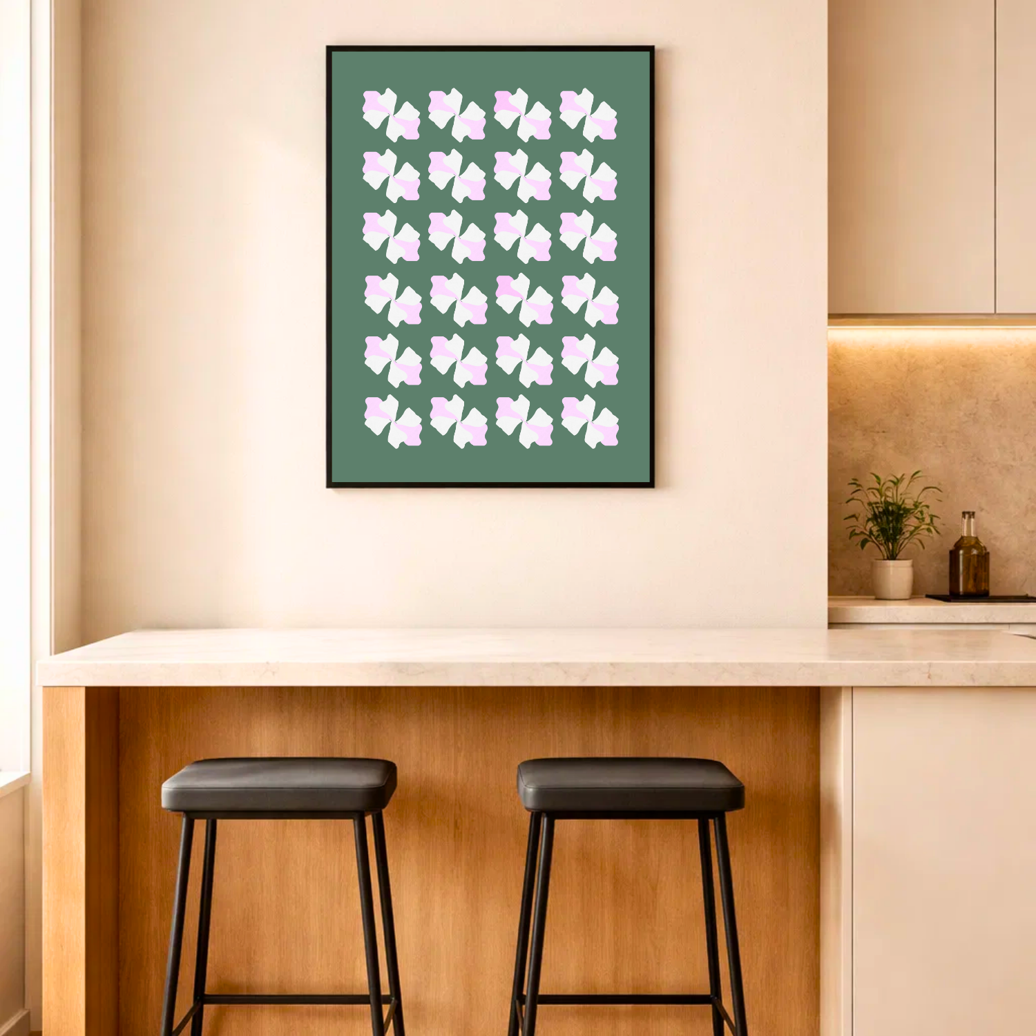 Affiche "Floraison sauge"