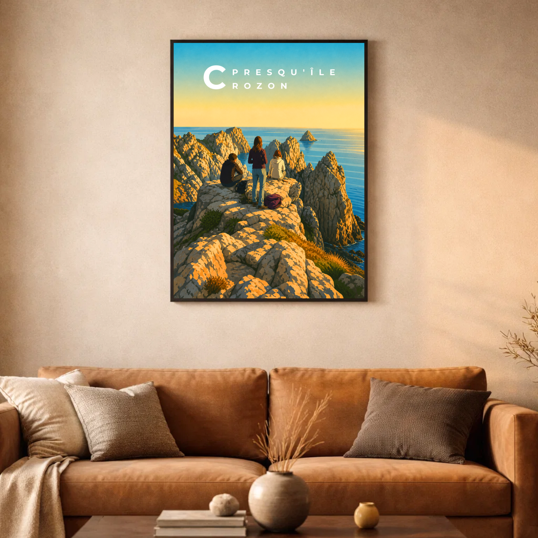 Affiche Presqu'île de Crozon