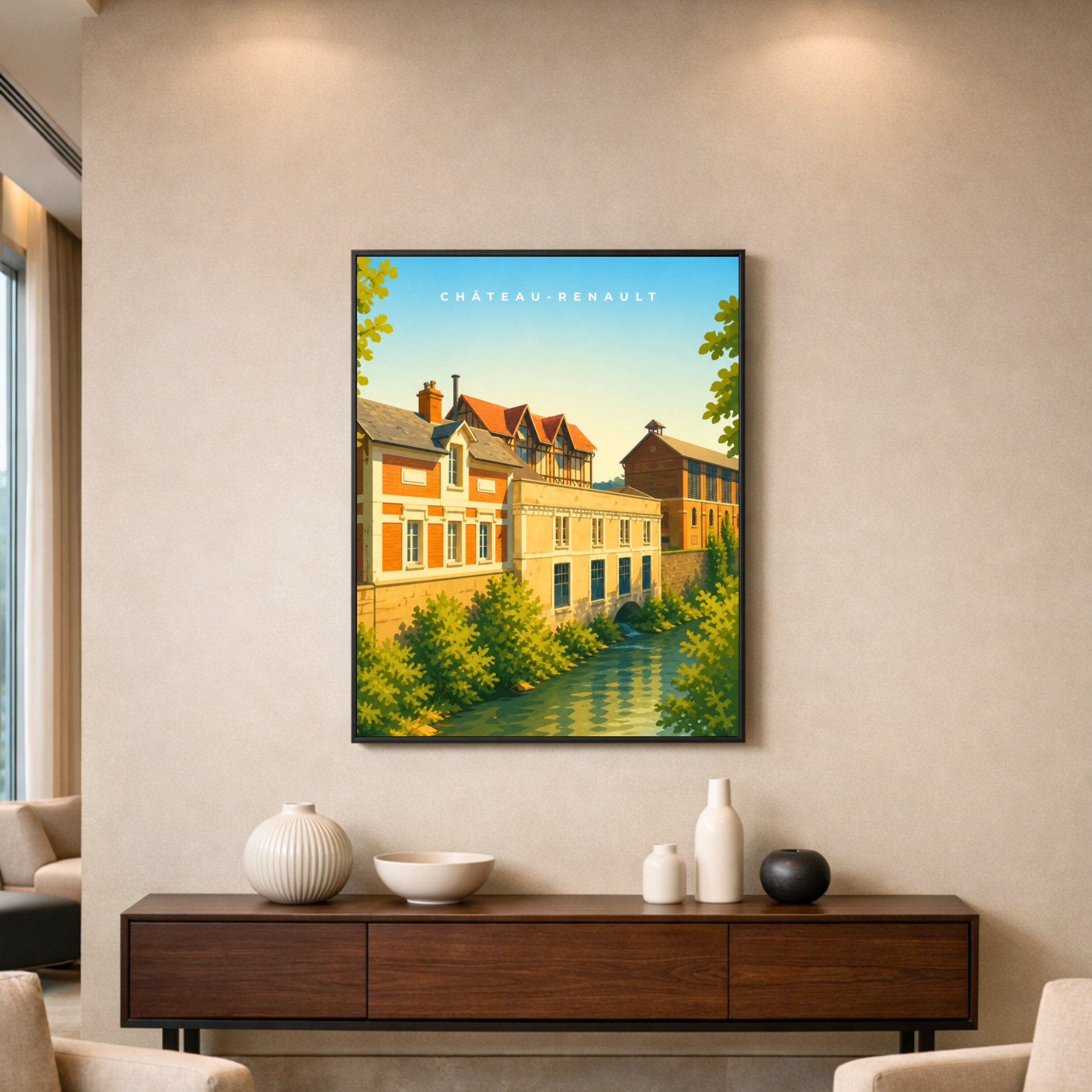 Affiche Château-Renault