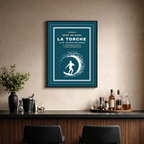 Affiche "La Torche surf contemporain"
