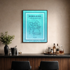 Affiche "Bobsleigh contemporain"