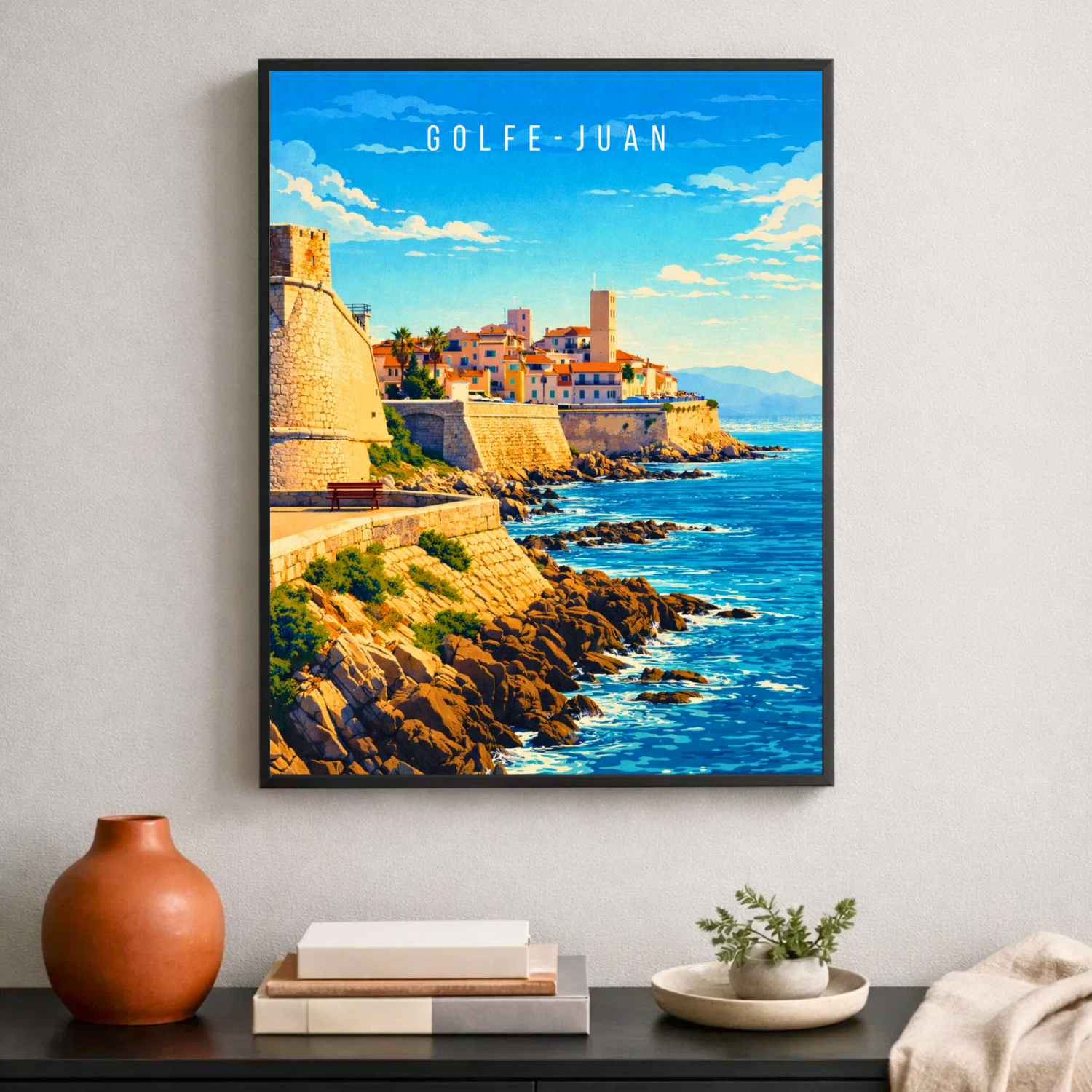 Affiche Golfe-Juan