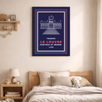 Affiche "Louvre contemporain"