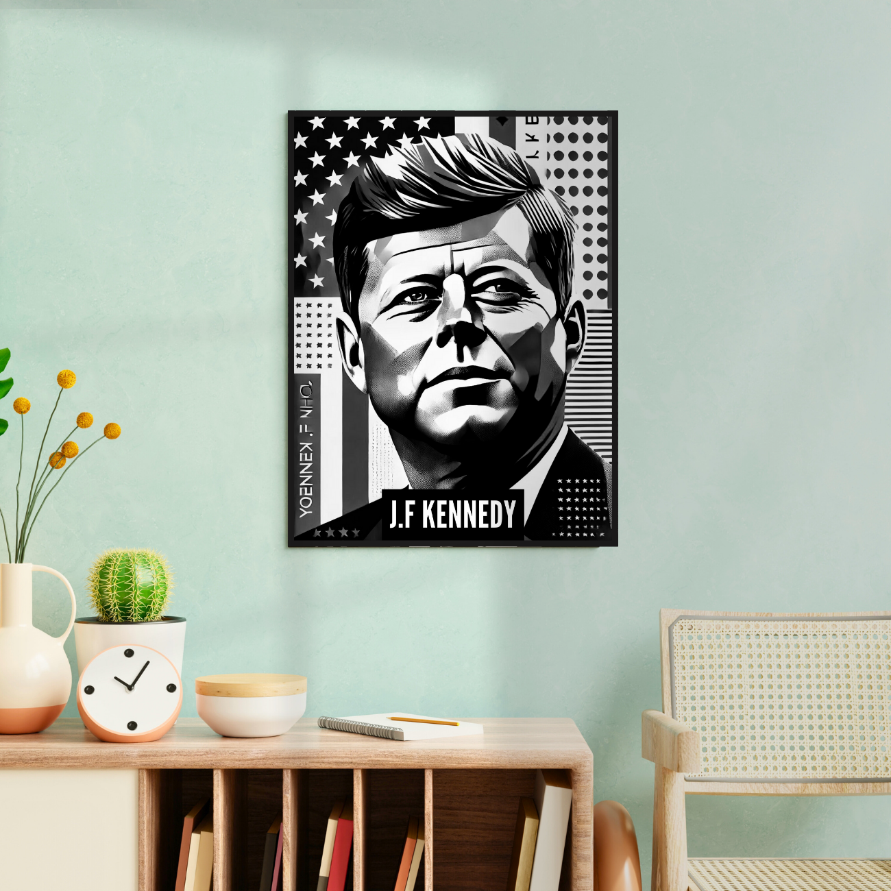 Affiche "J.F Kennedy"