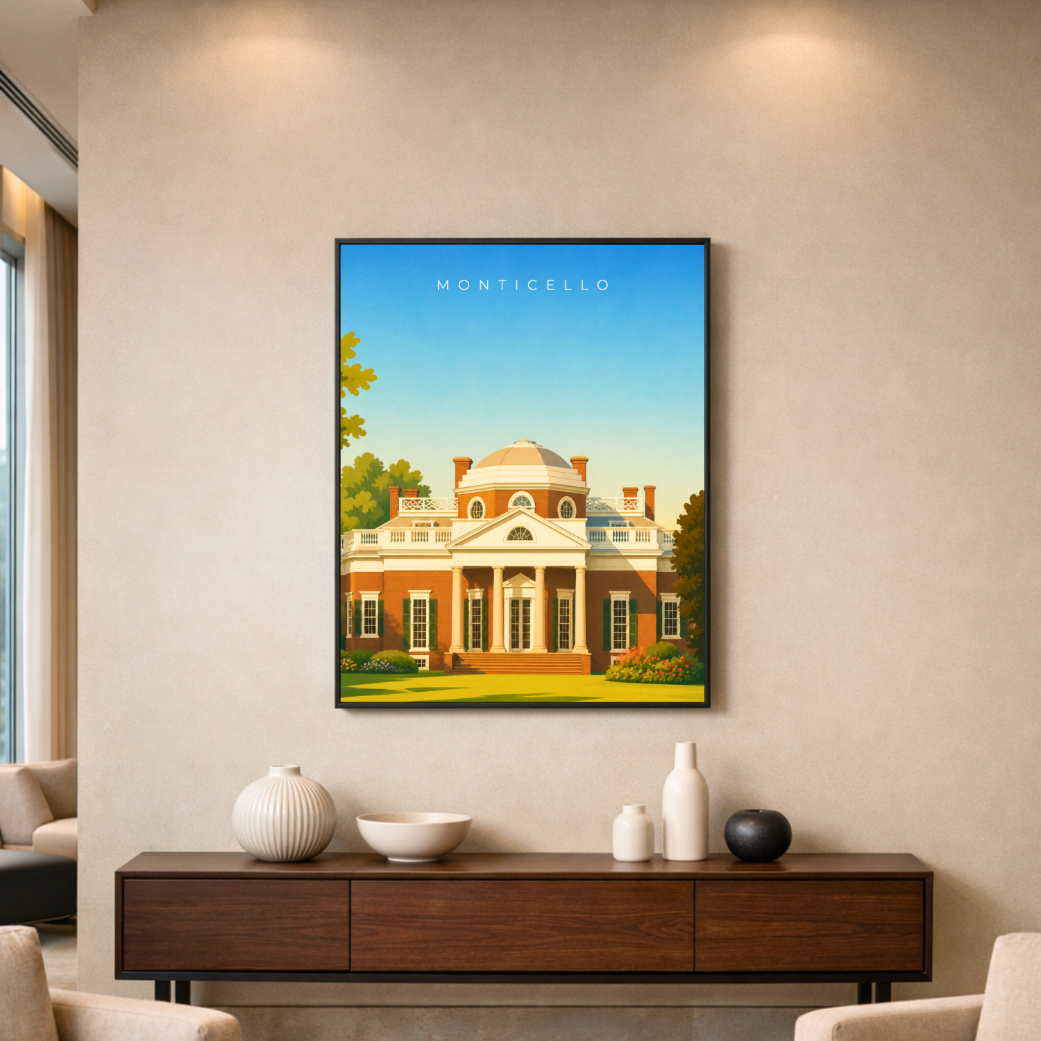 Affiche Monticello