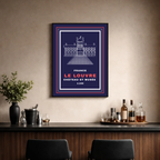 Affiche "Louvre contemporain"
