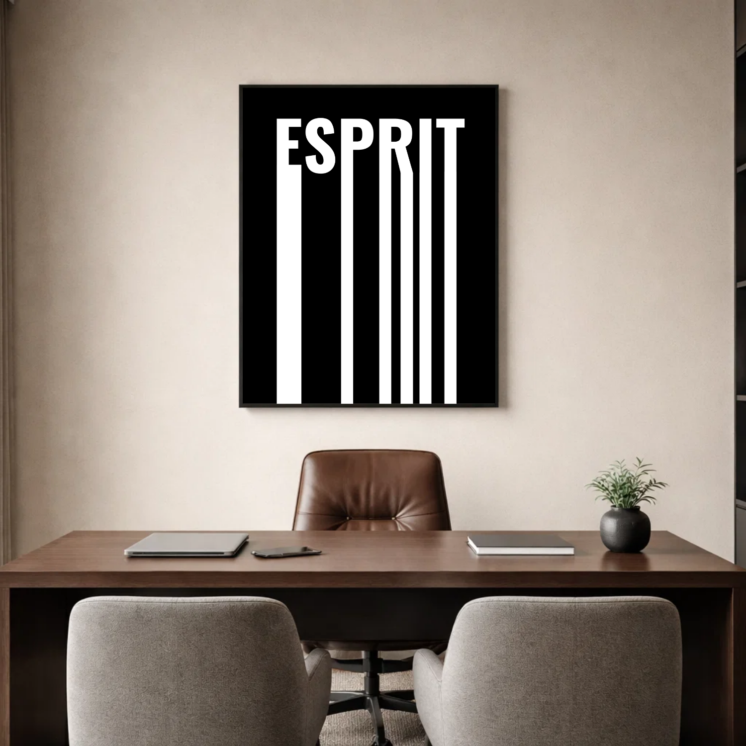 Affiche contemporaine "Esprit"