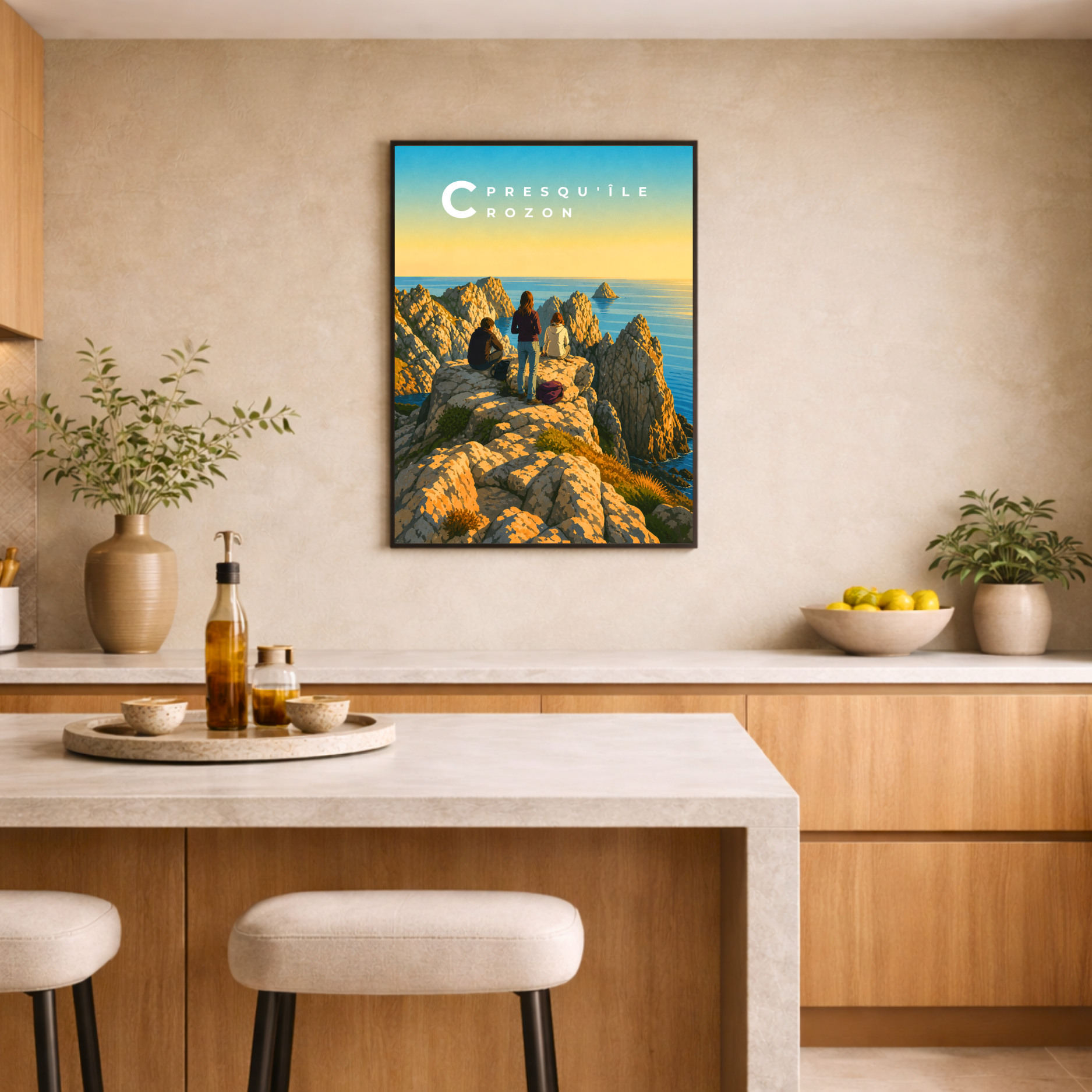 Affiche Presqu'île de Crozon