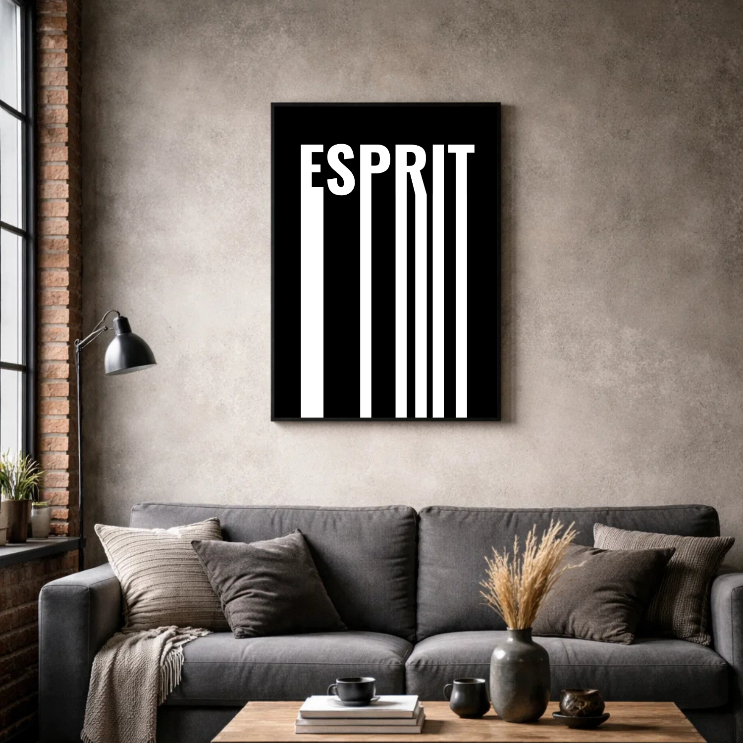 Affiche contemporaine "Esprit"