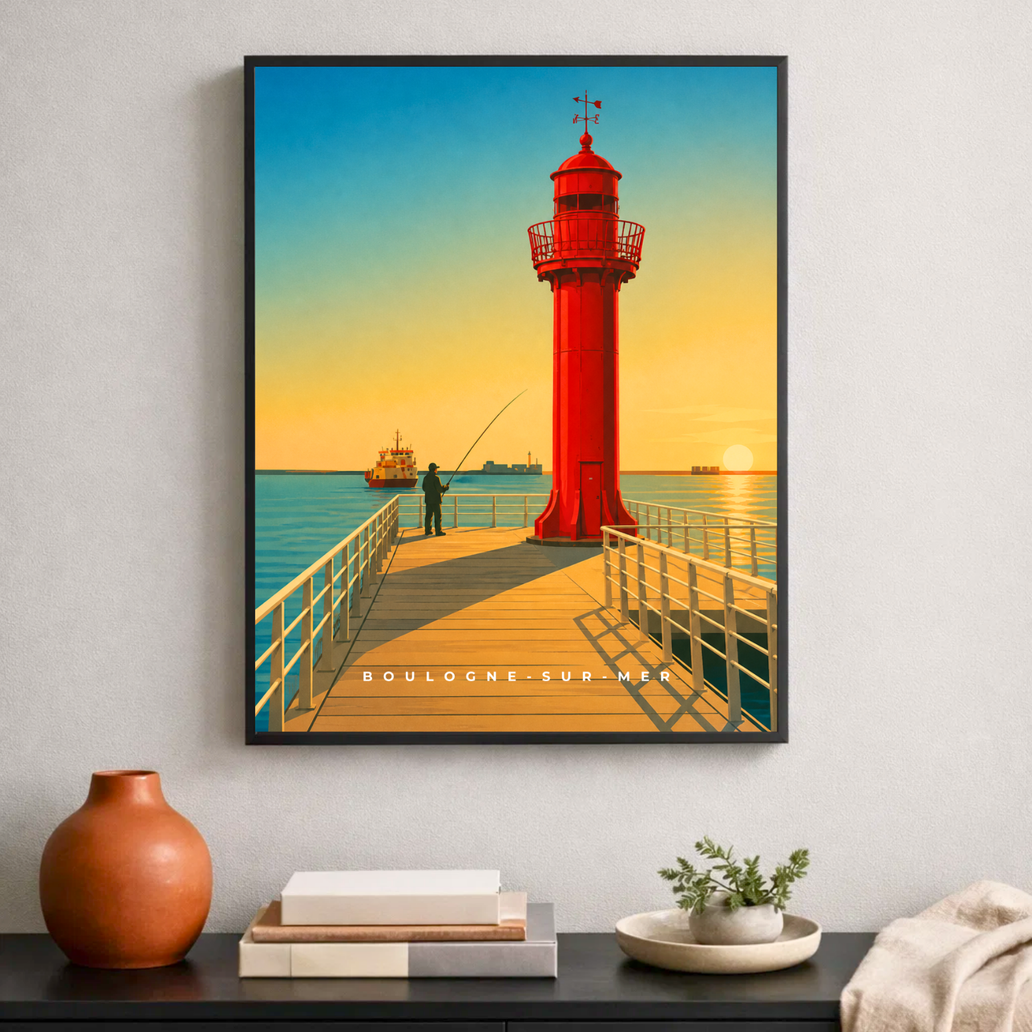 Affiche Boulogne-sur-Mer