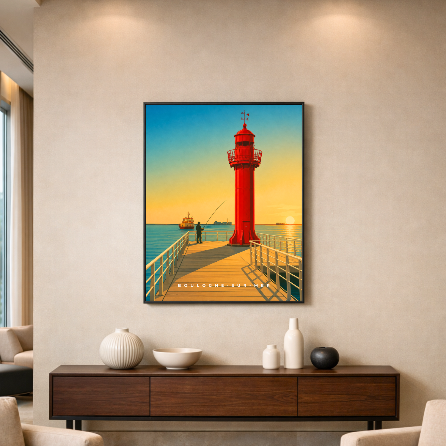 Affiche Boulogne-sur-Mer