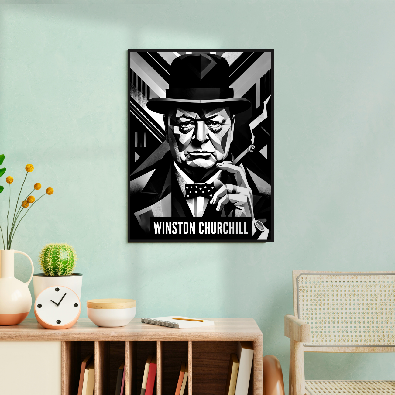 Affiche "Winston Churchill"