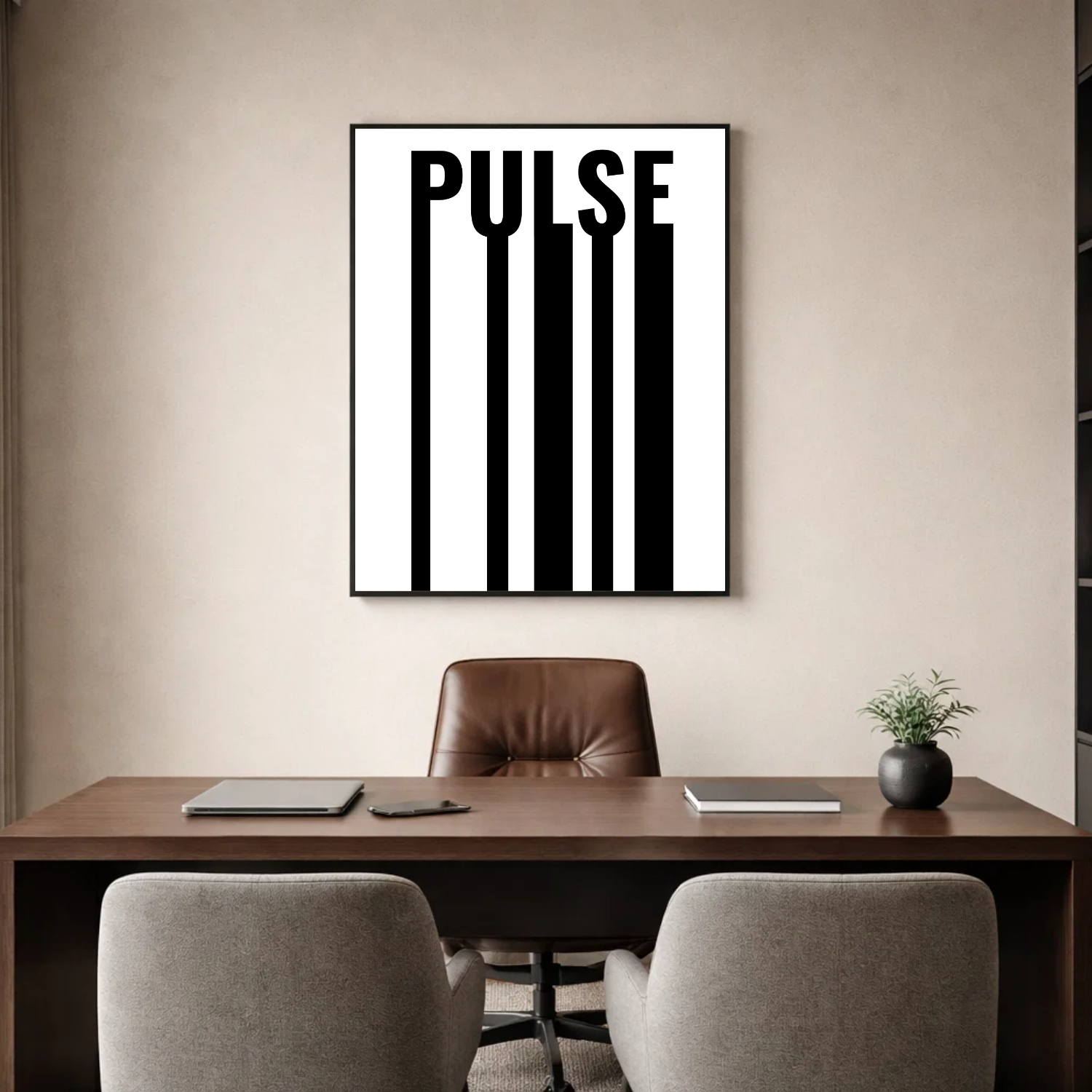 Affiche contemporaine "Pulse"