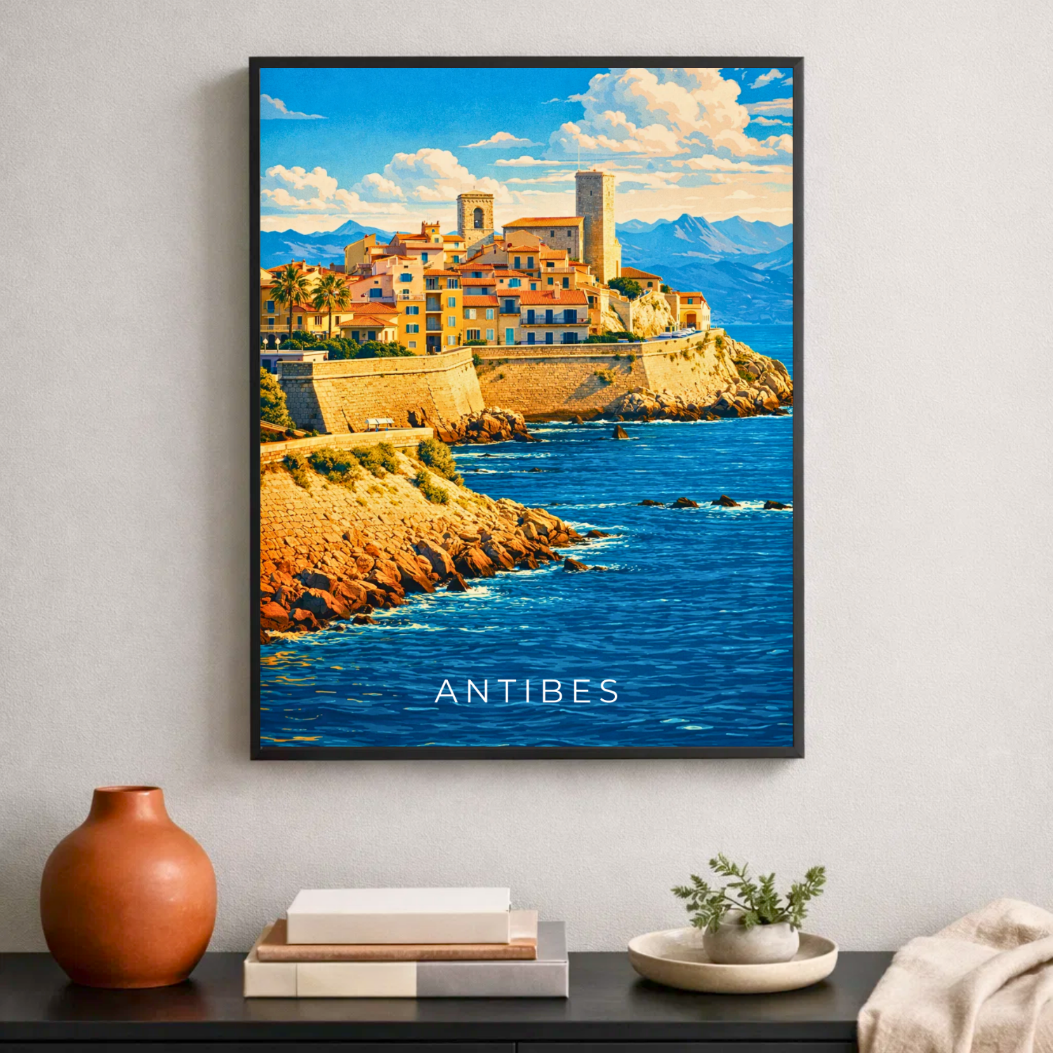 Affiche Antibes