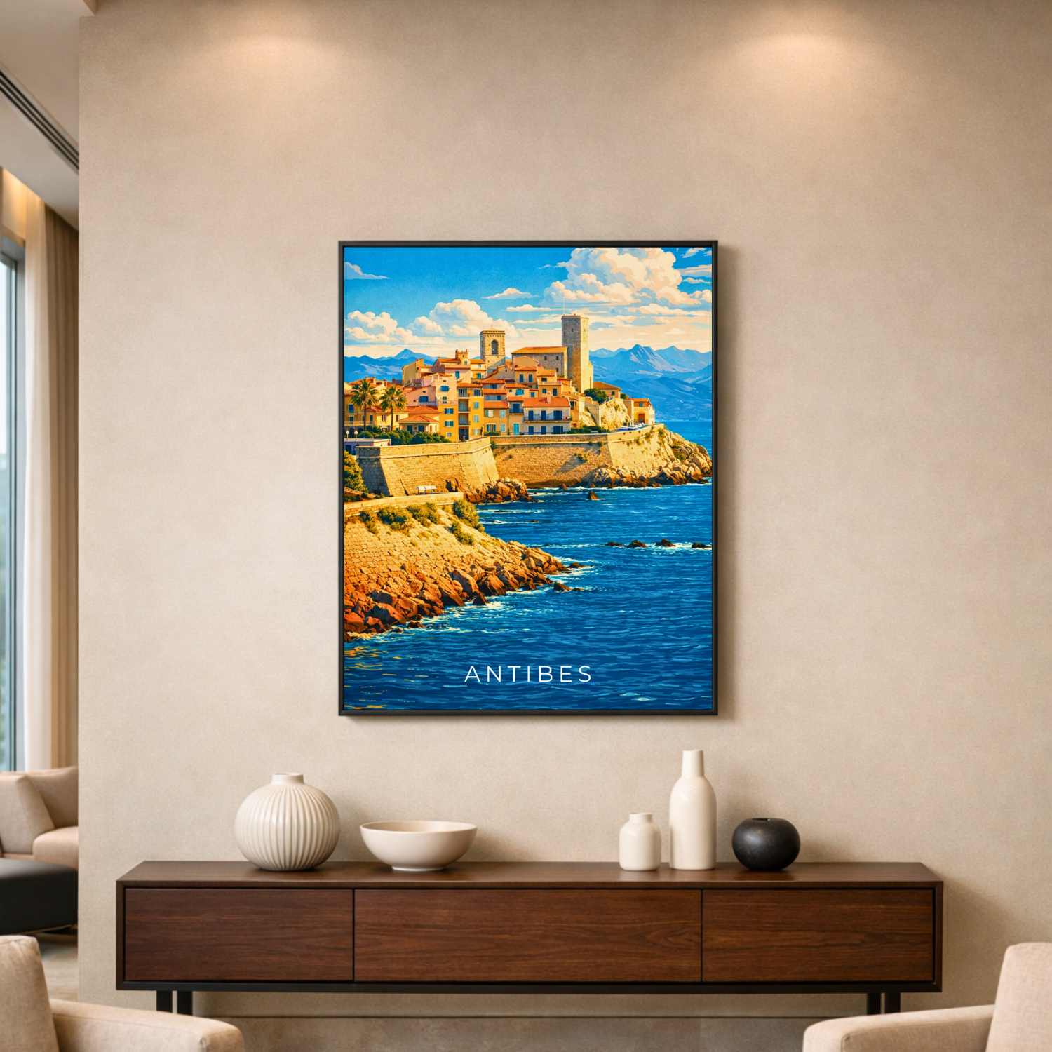 Affiche Antibes