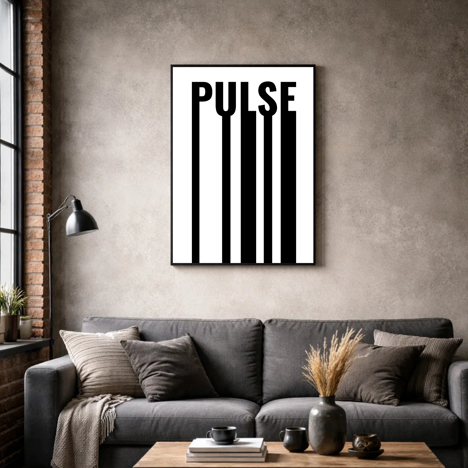 Affiche contemporaine "Pulse"