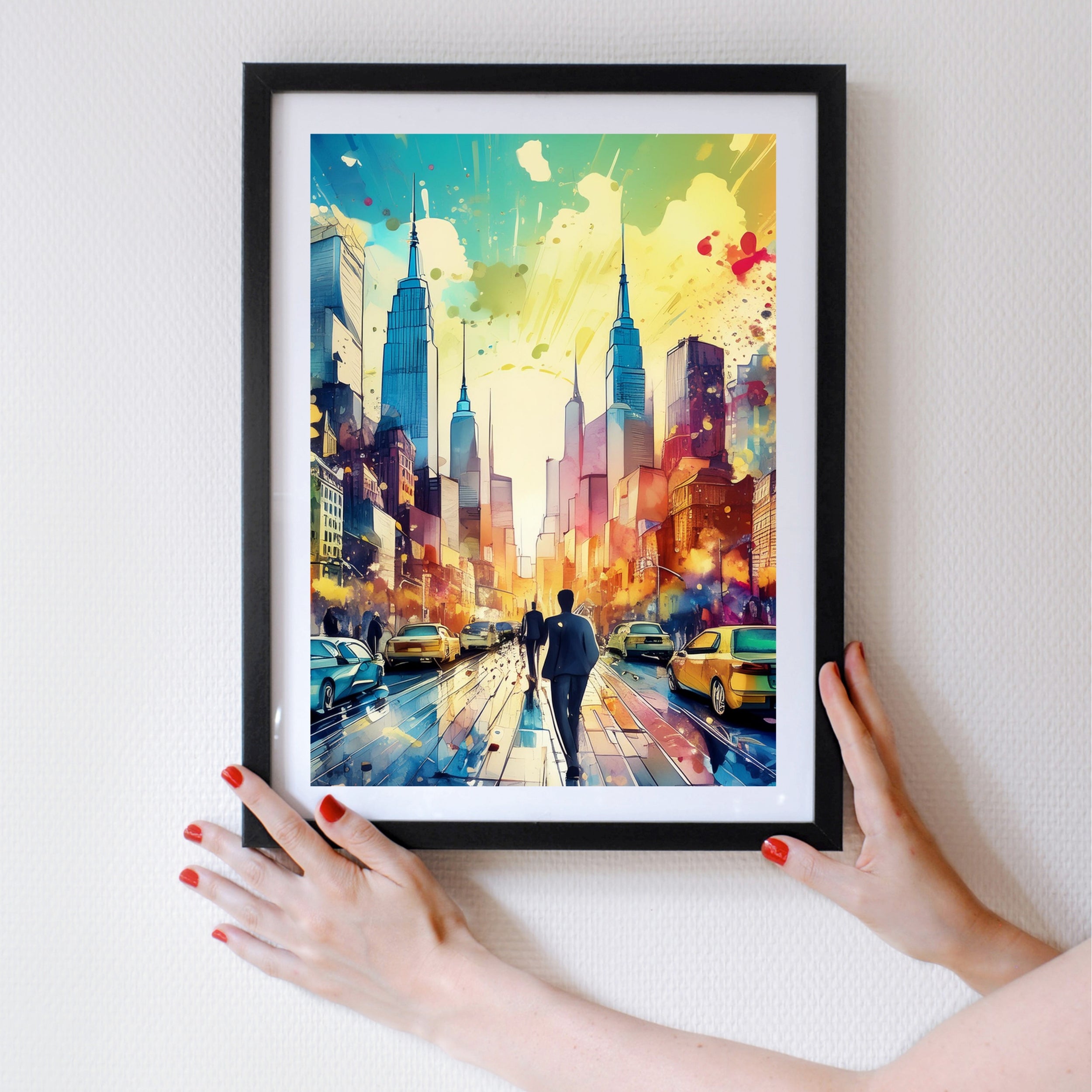 Affiche "Bitcoin time"