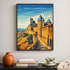 Affiche Carcassonne