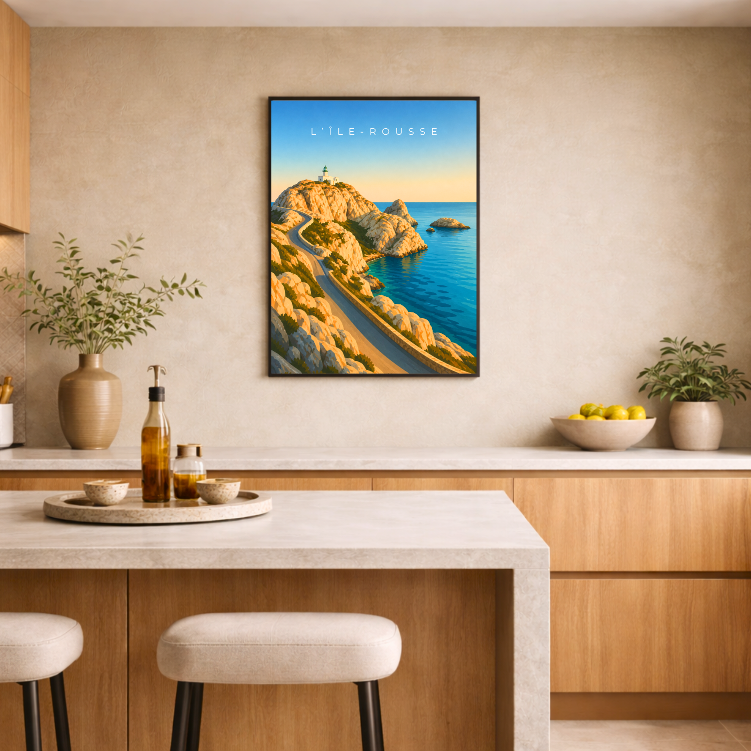 Affiche L’Île-Rousse