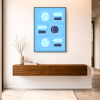 Affiche "Horizons azur"