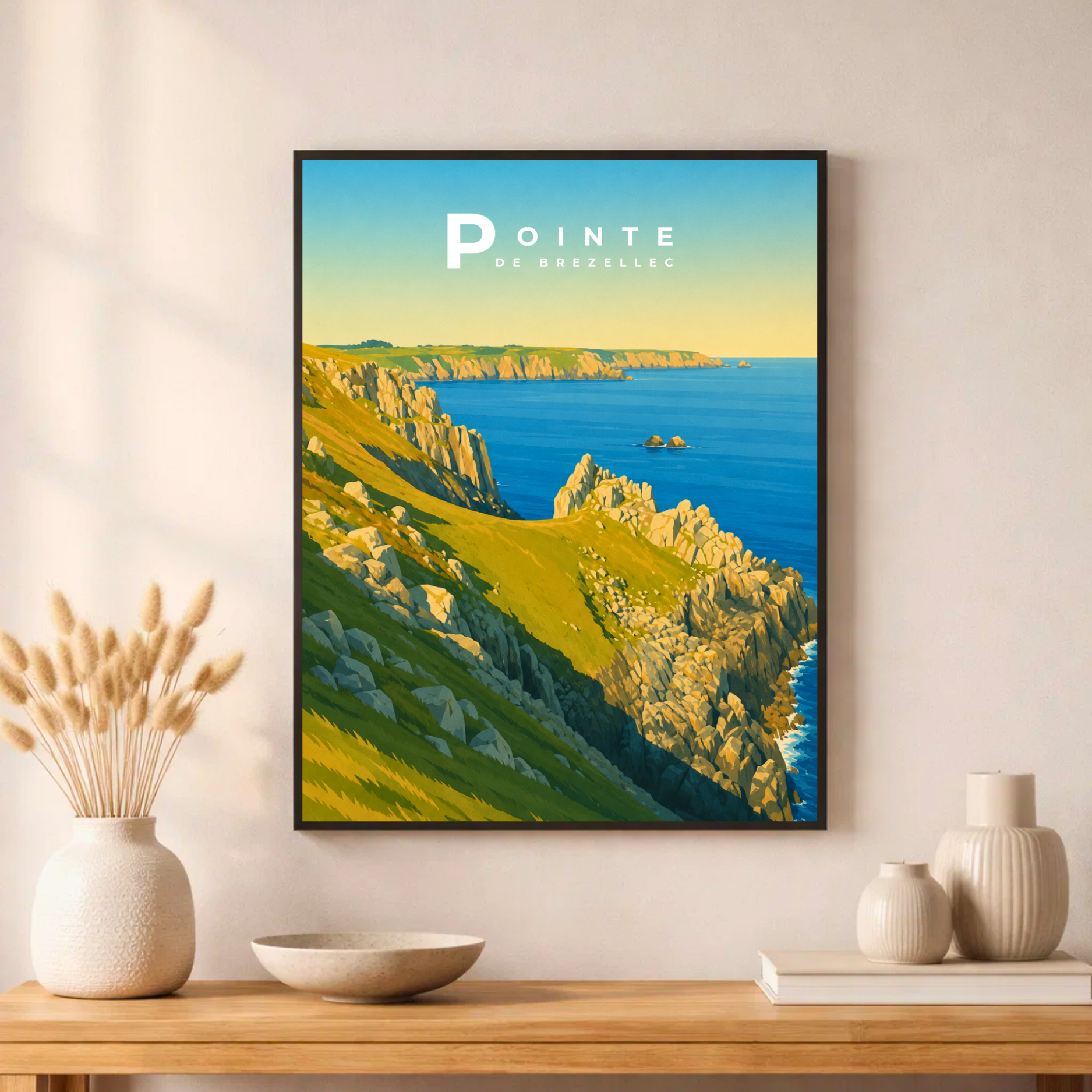 Affiche Pointe de Brézellec