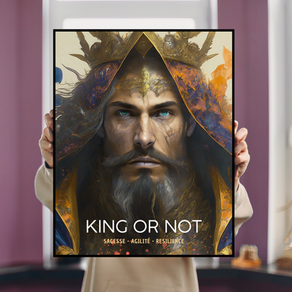 Affiche "King or not"