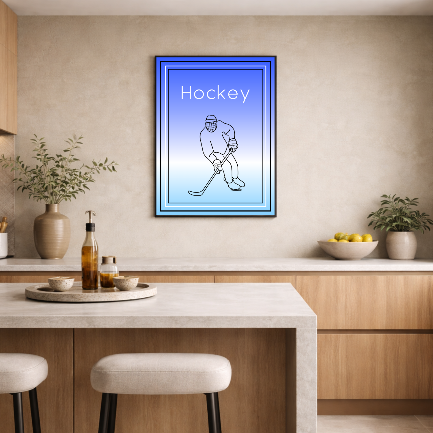 Affiche "Hockey"