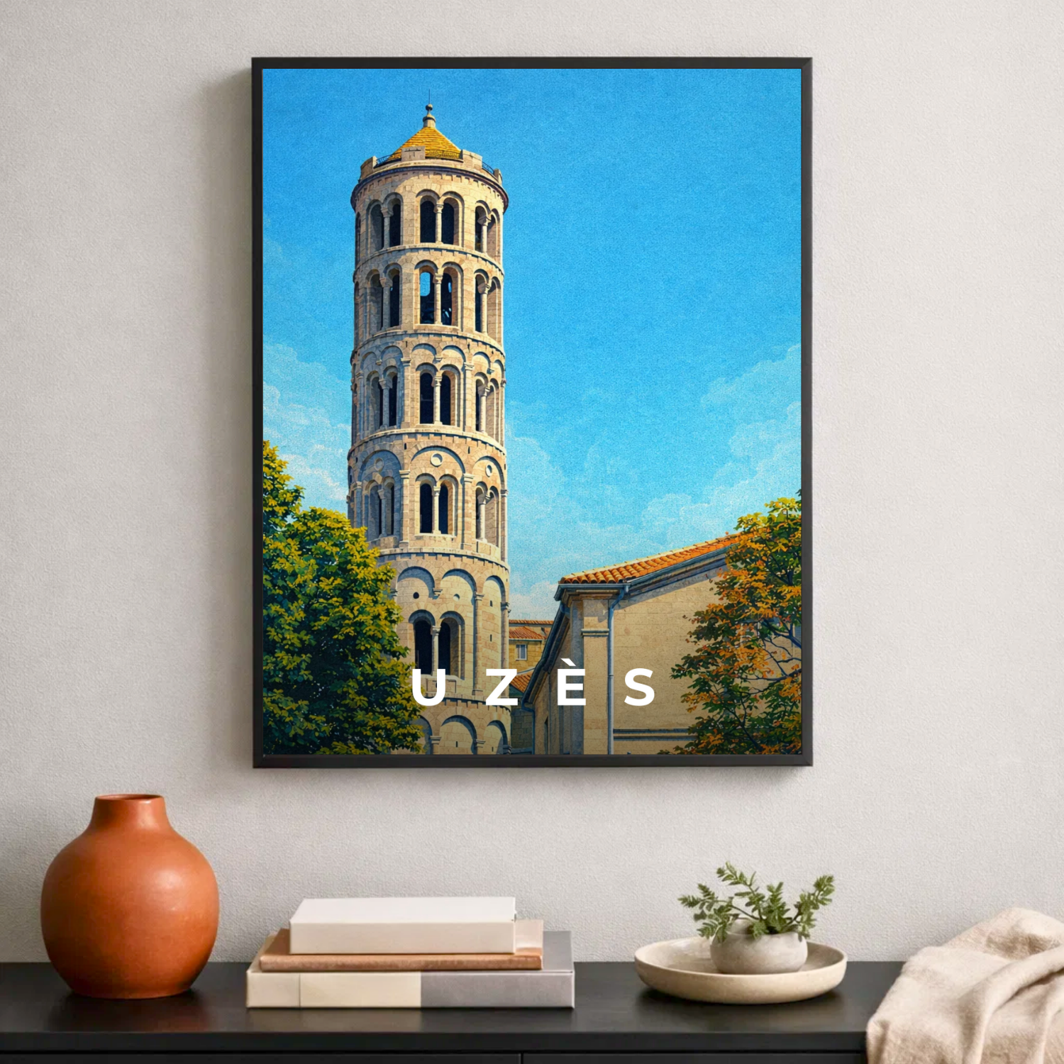 Affiche Uzès