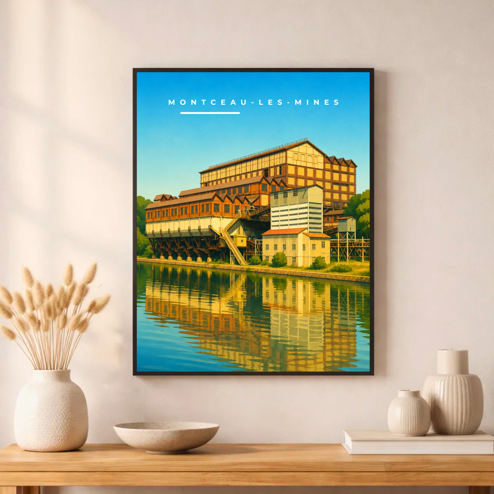 Affiche Montceau-les-Mines