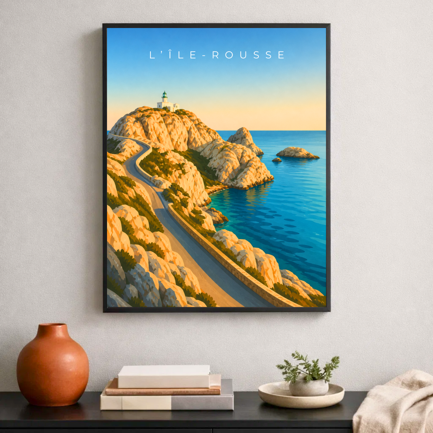 Affiche L’Île-Rousse