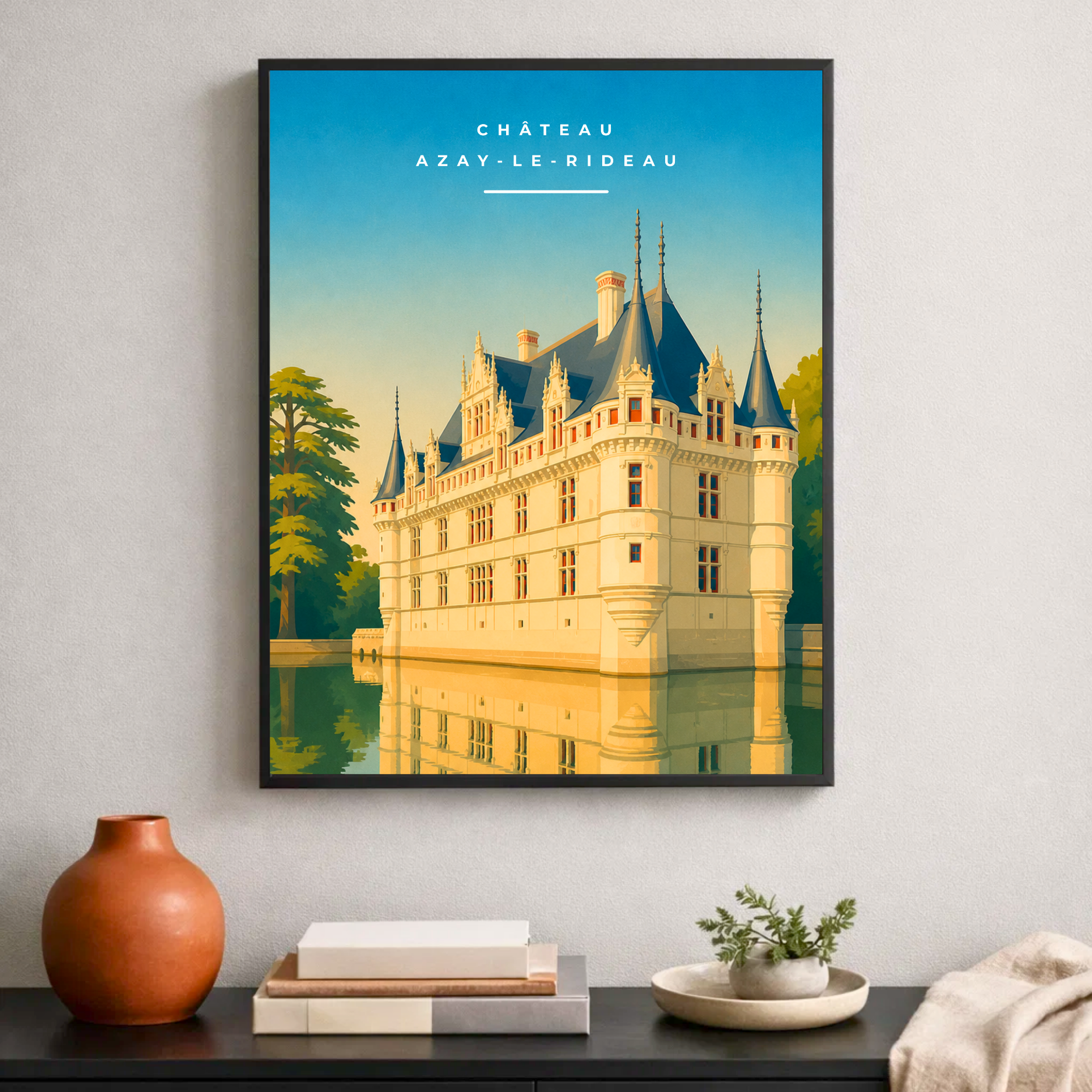 Affiche Château d’Azay-le-Rideau