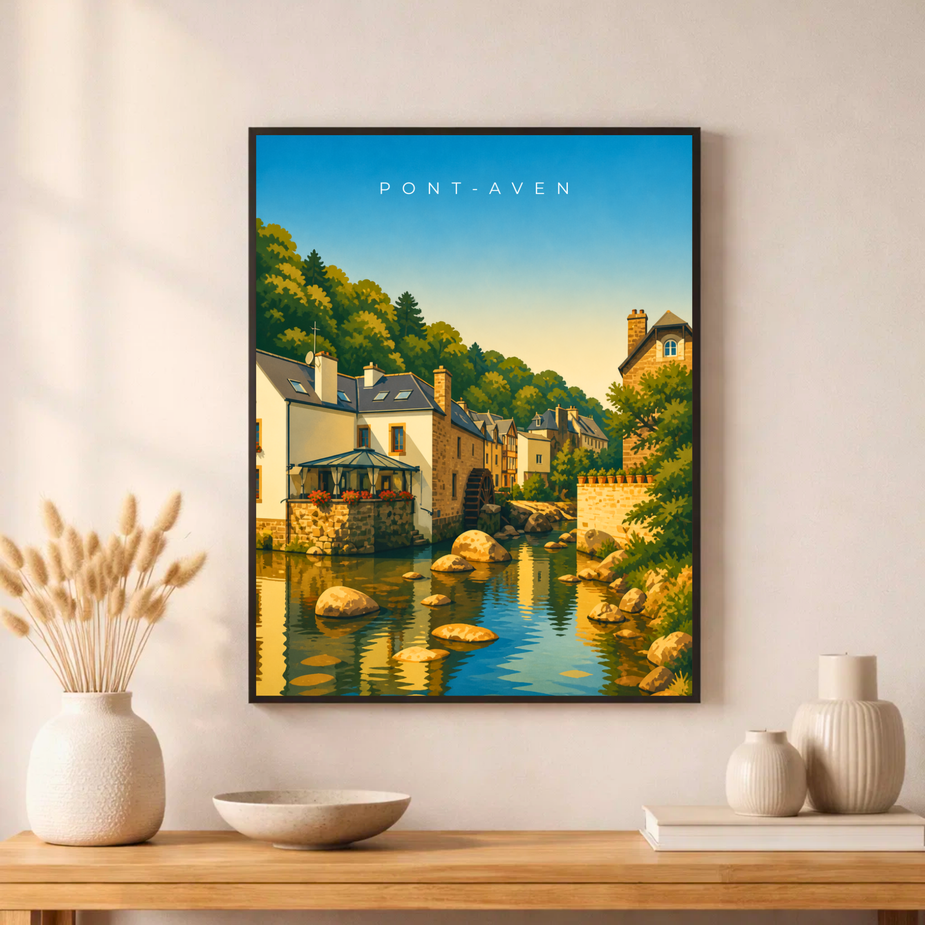 Affiche Pont-Aven