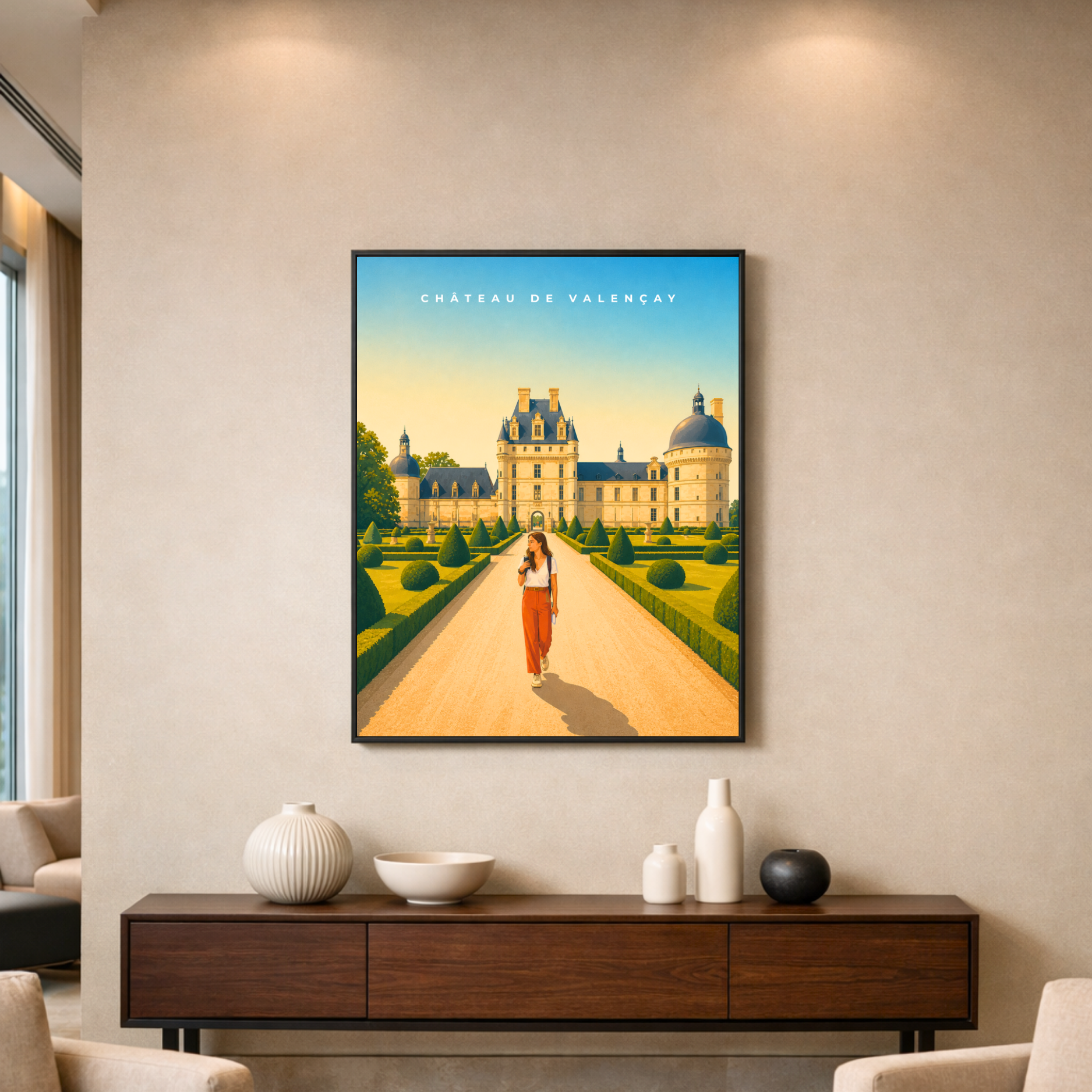Affiche Château de Valençay
