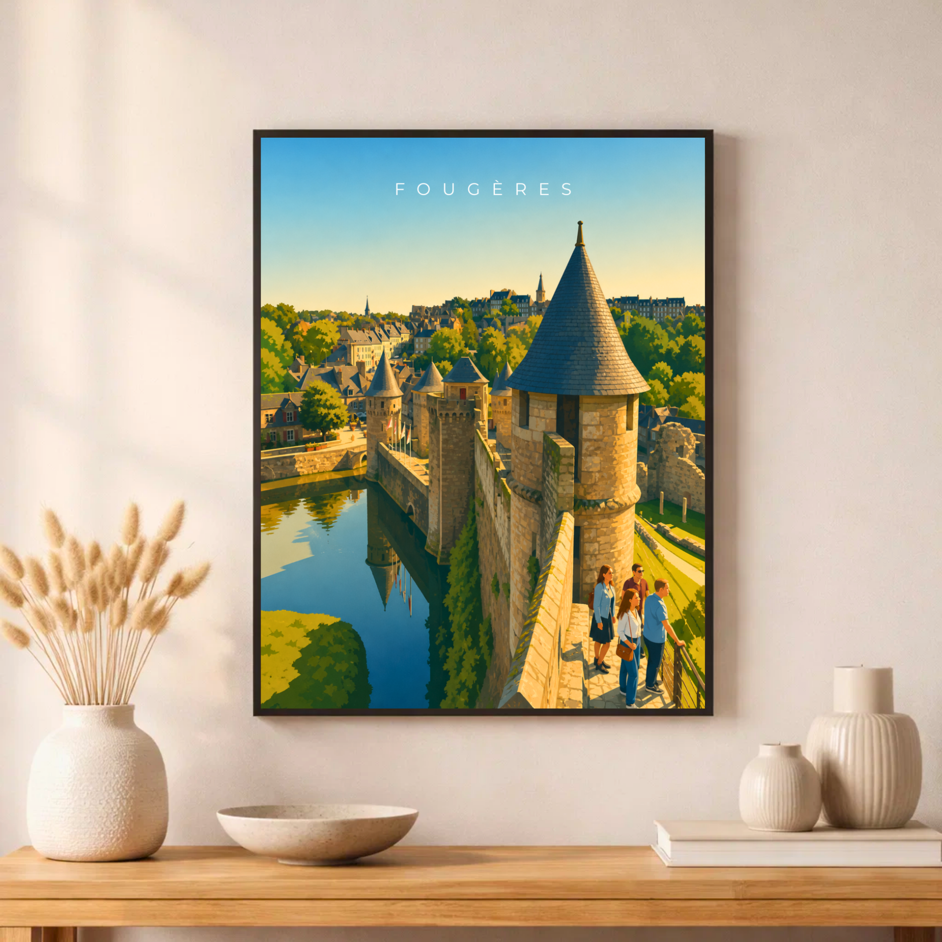 Affiche Fougères