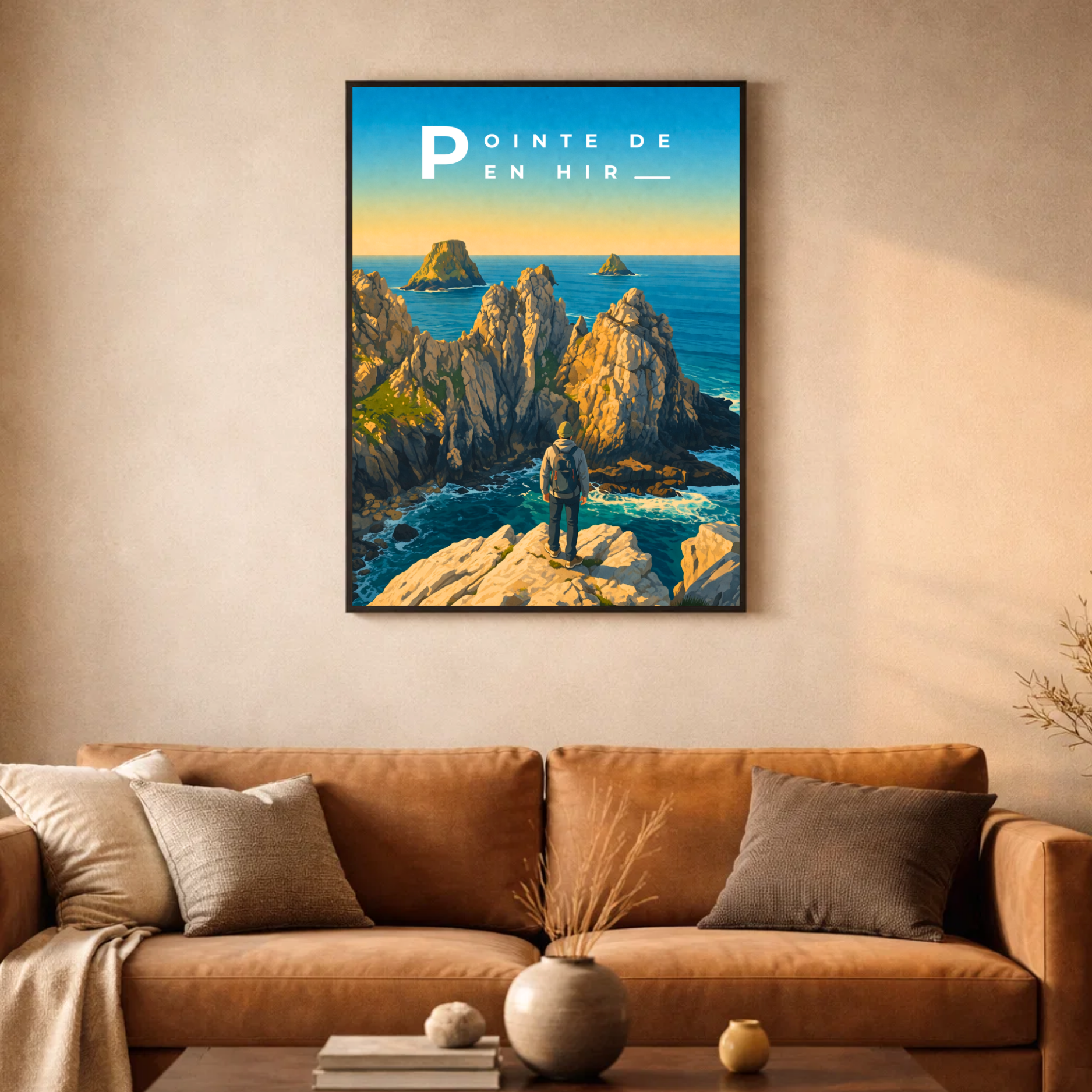Affiche Pointe de Pen-Hir