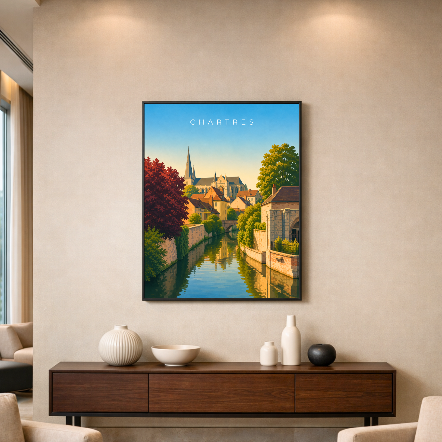 Affiche Chartres