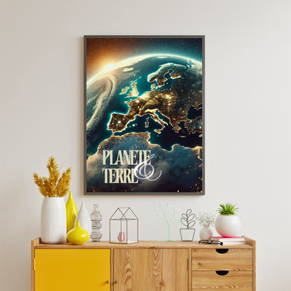 Affiche "Planète terre"