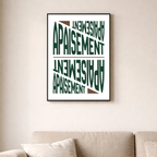 Affiche contemporaine "Apaisement"