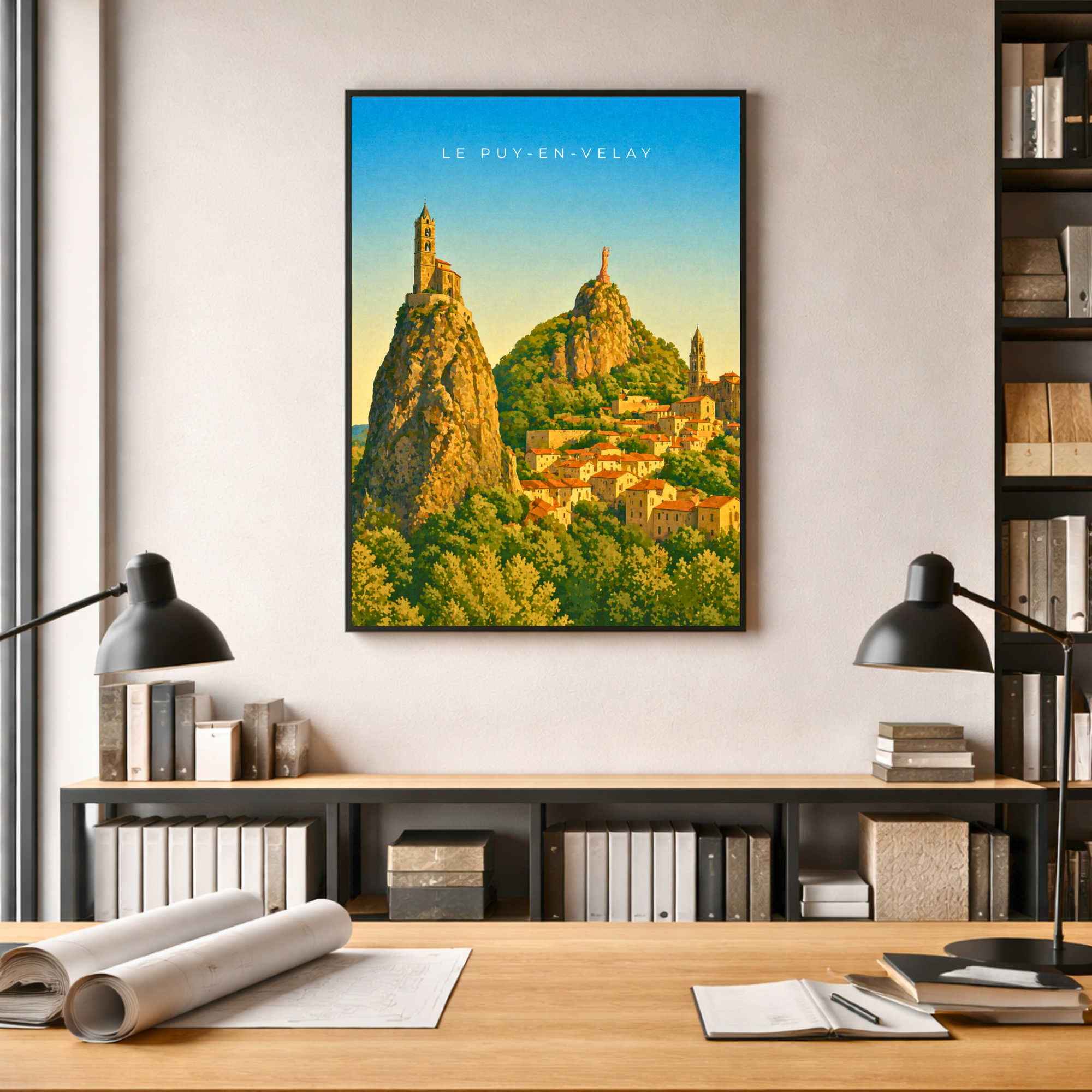Affiche Le Puy-en-Velay