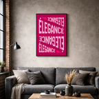 Affiche contemporaine "Élégance"
