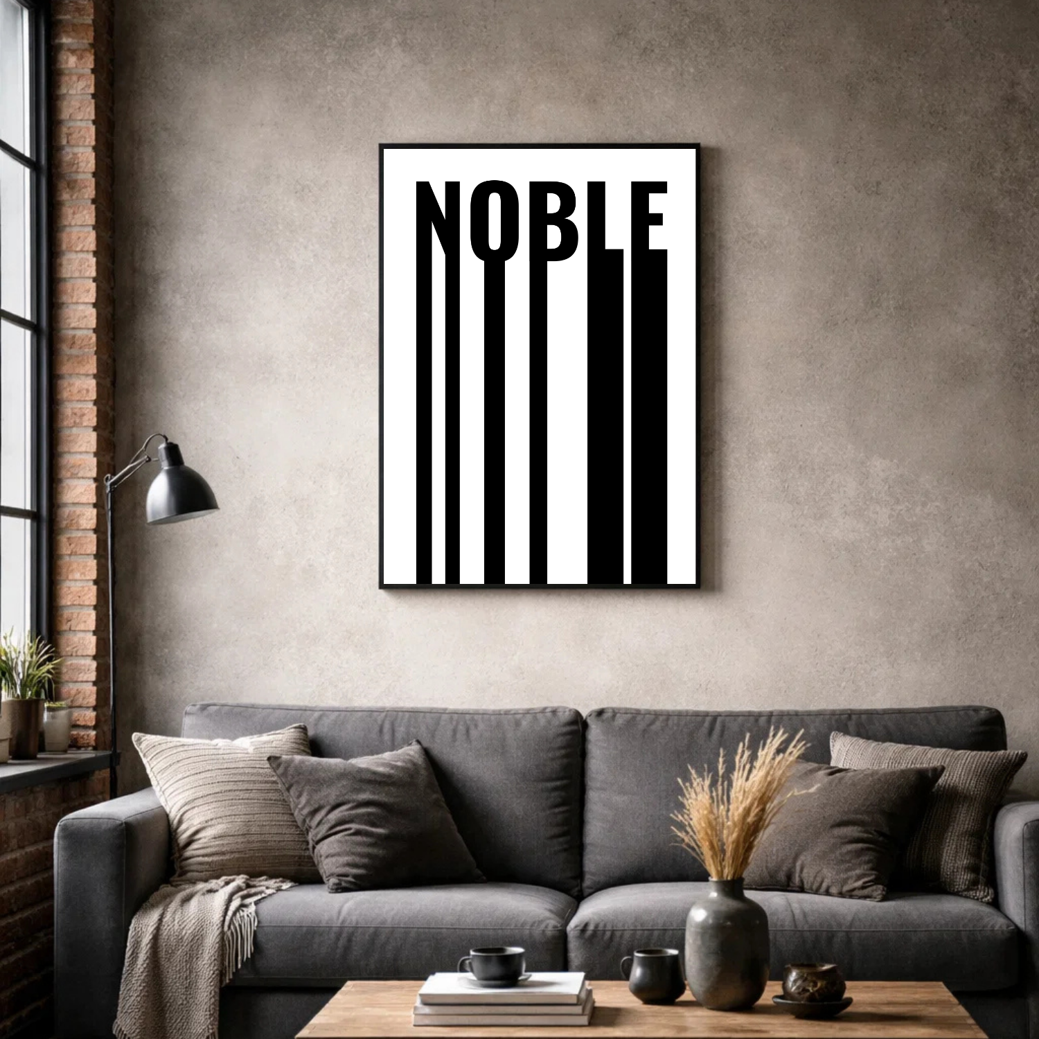 Affiche contemporaine "Noble"
