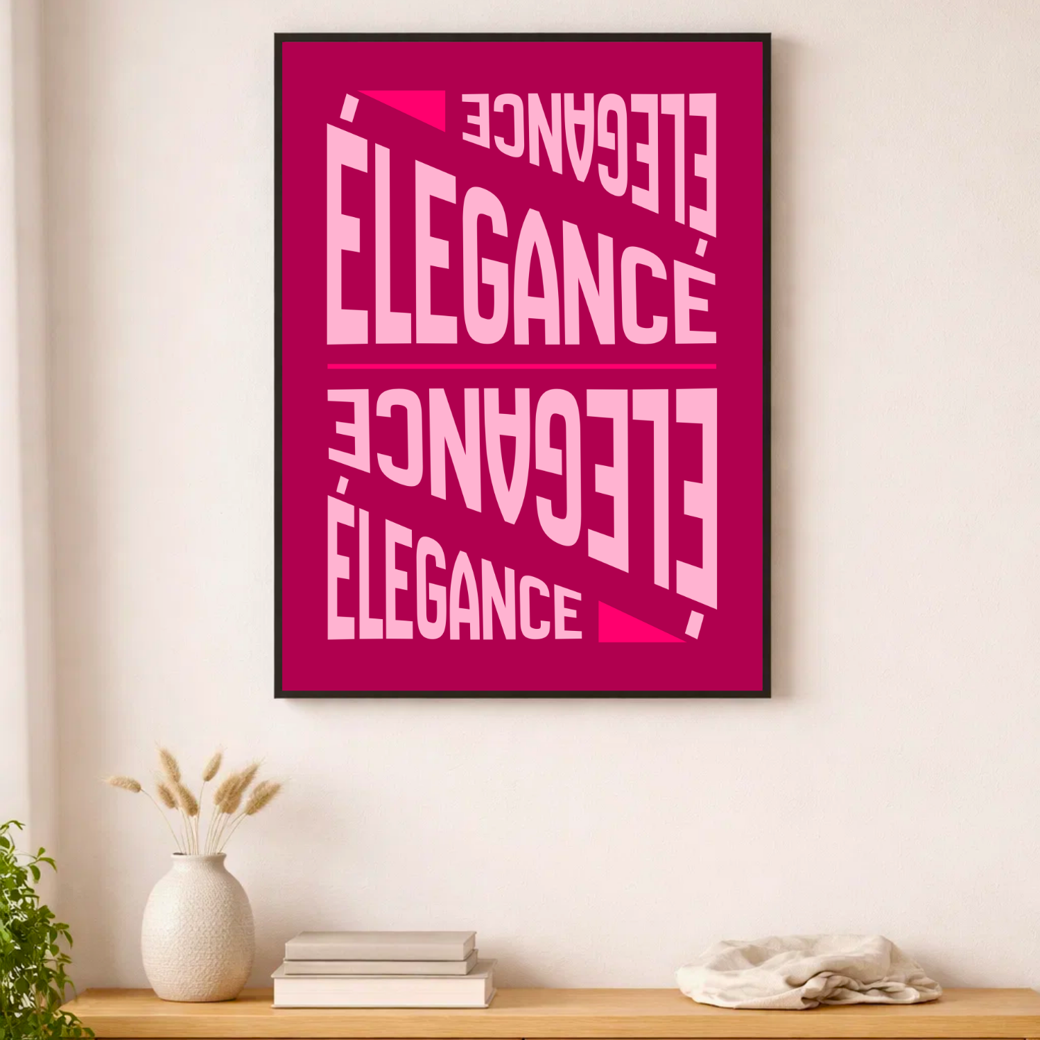 Affiche contemporaine "Élégance"