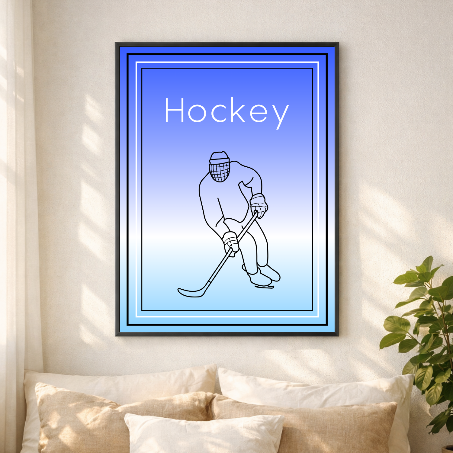 Affiche "Hockey"
