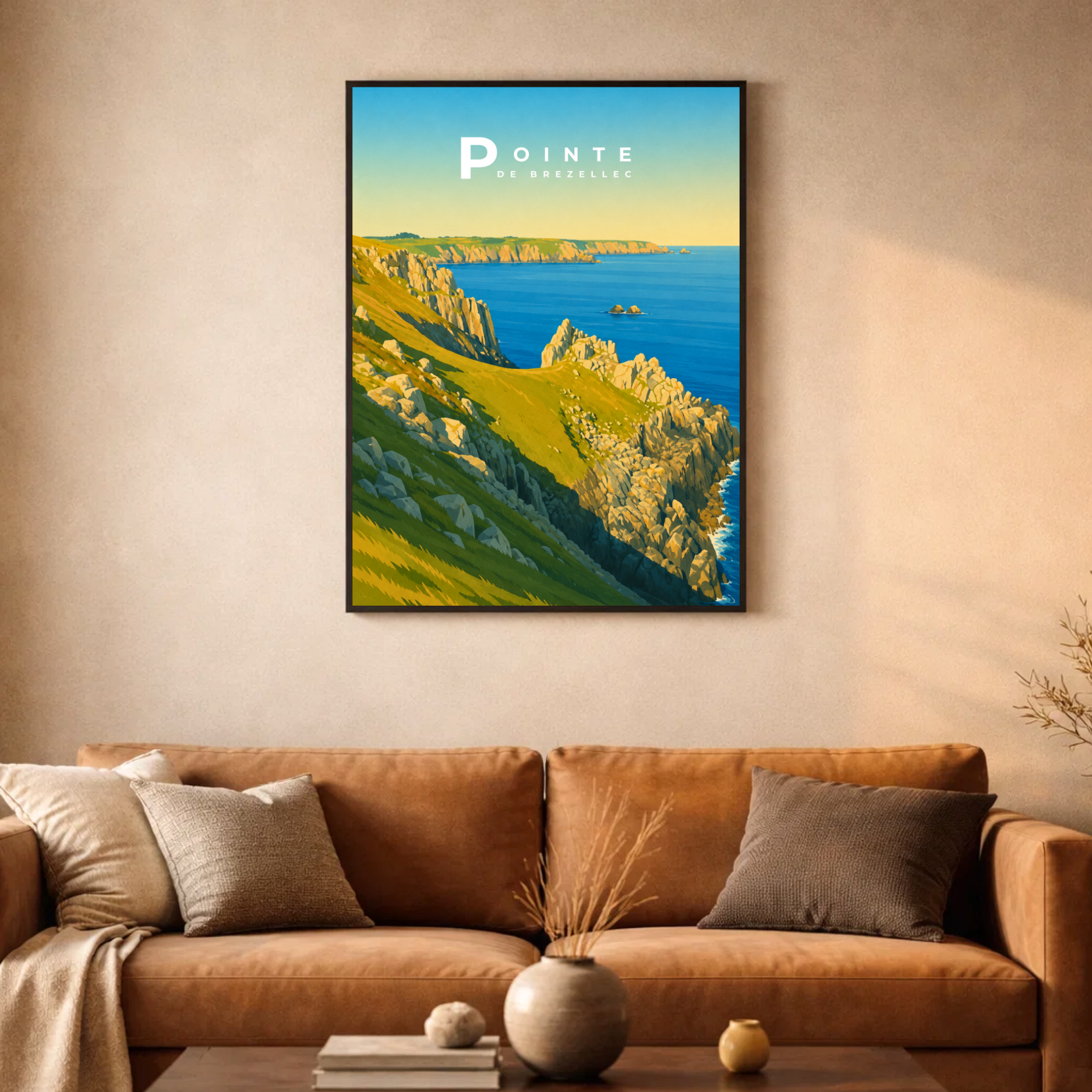 Affiche Pointe de Brézellec