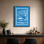 Affiche "Marseille contemporaine"